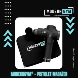 PISTOLET DO MASAŻU ModernGym + Końcówki